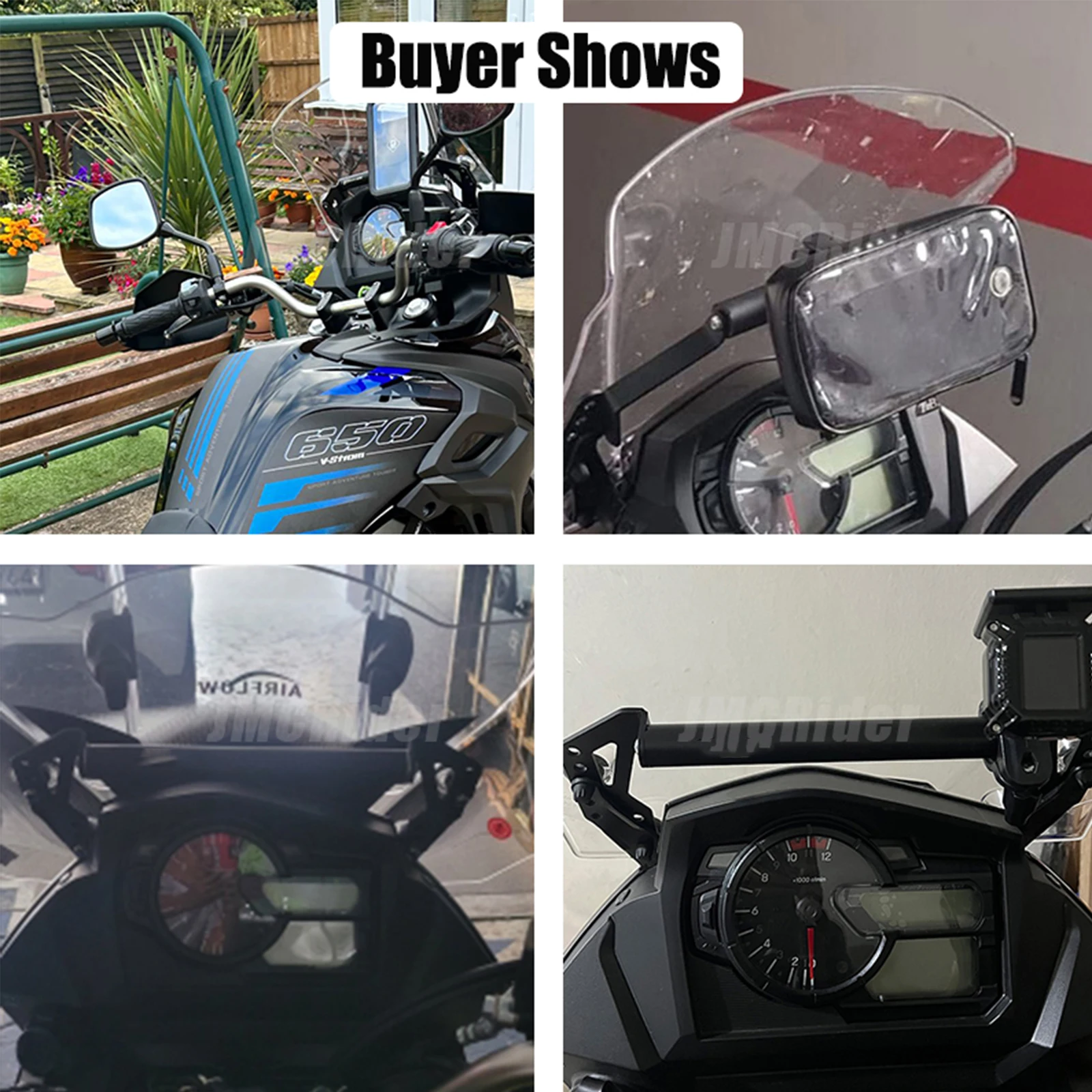 2022 For SUZUKI DL650 Vstrom 650 XT 650XT V-strom DL 650 Motorcycle Accessories Phone Holder Stand GPS Navigation Plate Bracket