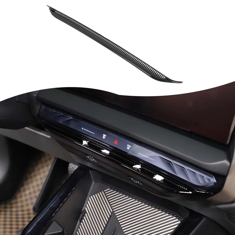 

For BMW X3 G45 2025+ Car styling car central control screen air outlet mesh sticker interior protection accessories ABS Black