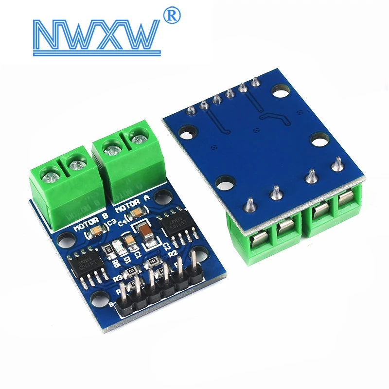 1 шт. SAMIORE ROBOT L9110S плата драйвера шагового двигателя постоянного тока H Bridge L9110 1 шт. SAMIORE ROBOT L9110S плата драйвера шагового двигателя постоянного тока H Bridge L9110