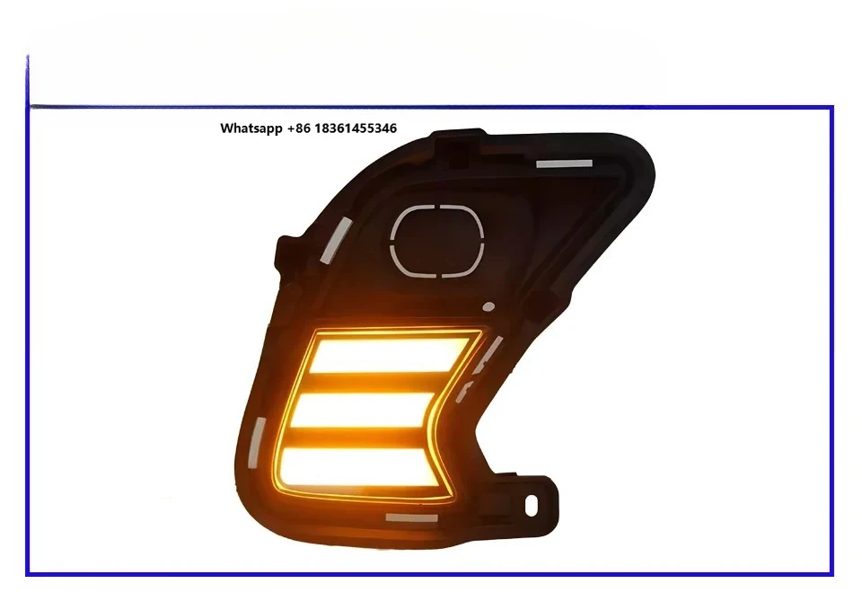 

2024-2025 for Grand for Highlander LED Fog Lamp Daytime Running Light Assembly Tool Front Bumper Upgrade Car Accessories