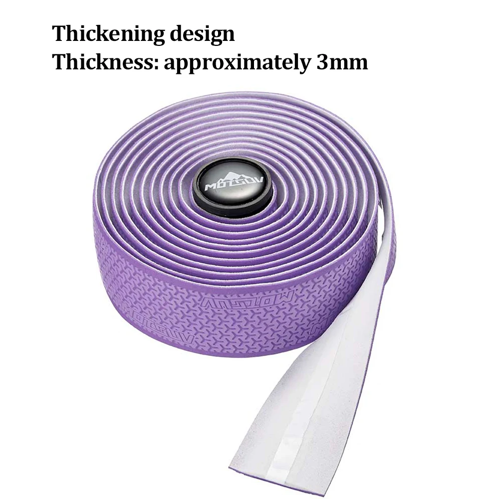 1 paar Rennrad Lenker Band Anti Slip Silica Gel Lenker Band Dämpfung Radfahren Bar Band Fahrrad Zubehör – Detail 6