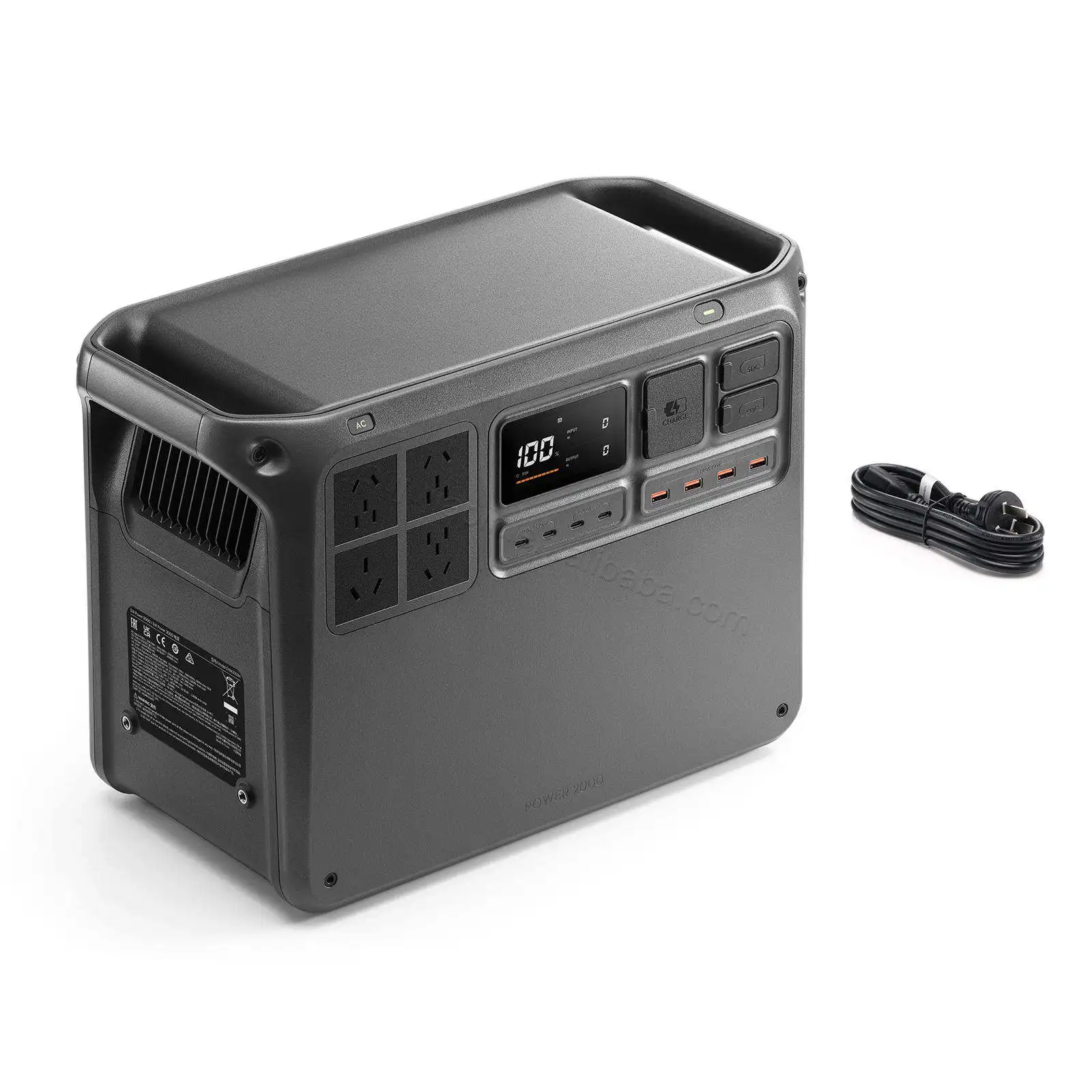 Power 2000 Mobile Power 2048W Camping Car Outdoor Energy Storage Battery 1kWh