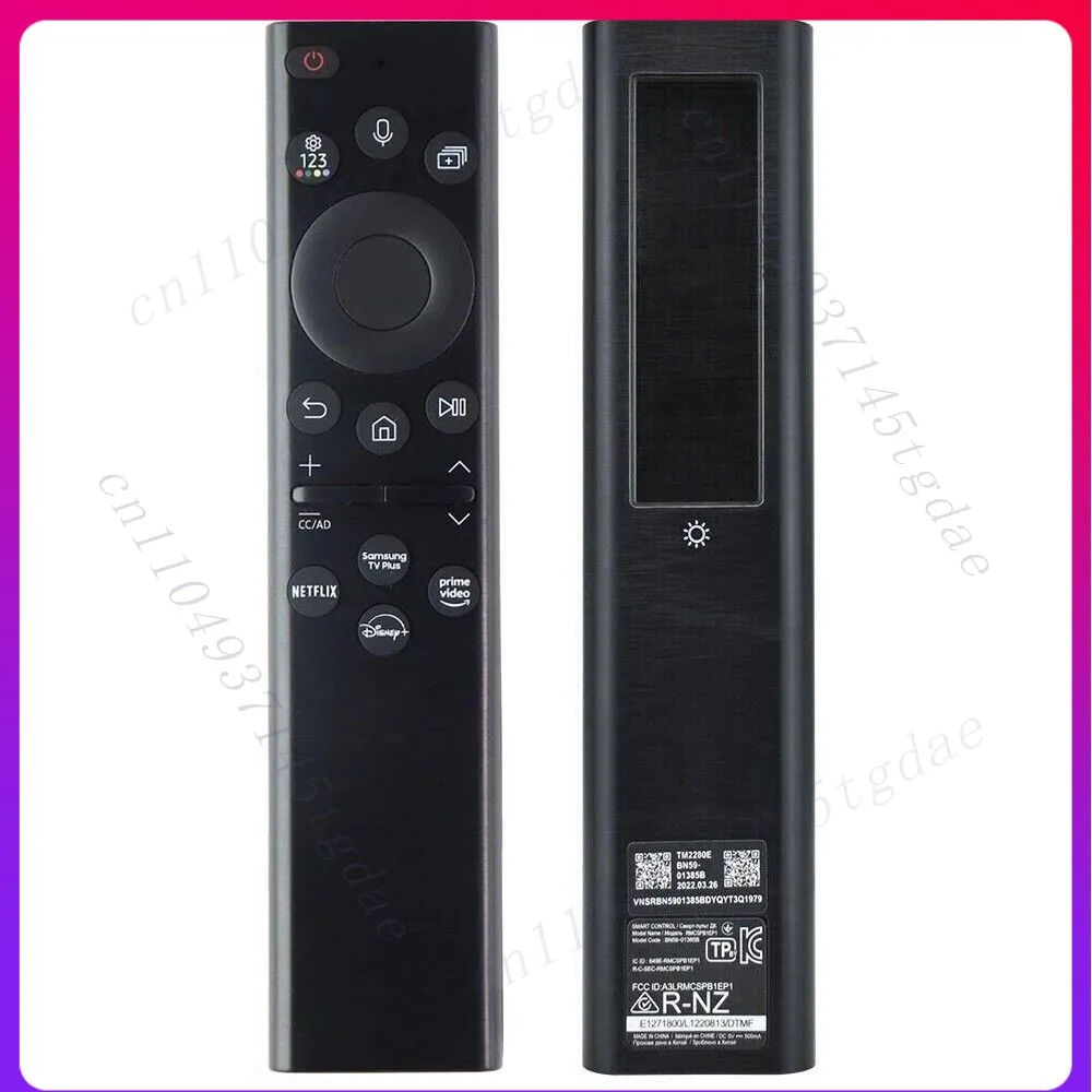 

New BN59-01385A TM2280E Solar Voice Remote Control for Samsung Smart TV Q70B Q80B QN90B-