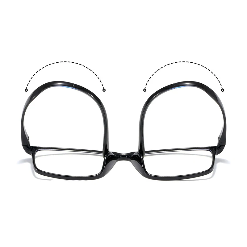 0 + 1.0 + 1.5 a + 4.0 leve tr90 square reader óculos feminino moda masculina miopia photochromic óculos-0.5 -0.75 a-4.0