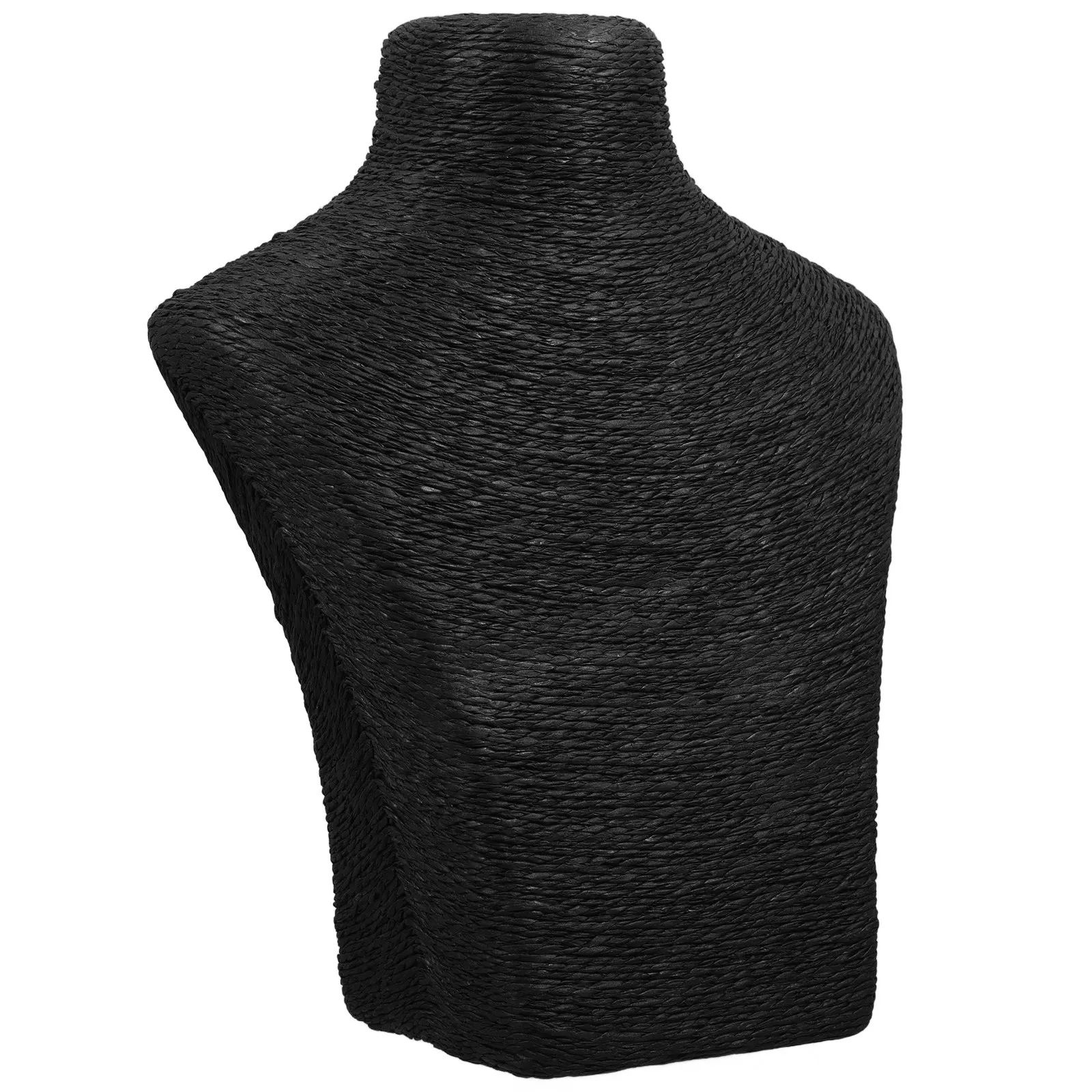 

Necklace Display Rack Stylish Neck Shape Jewelry Holder Portrait Stand for Pendant Necklace Earrings Organizer Gift Decoration