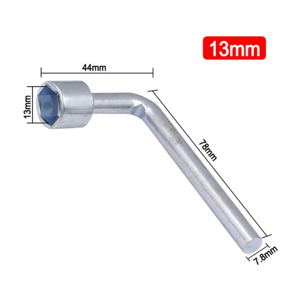 六角形の六角レンチ,銀,7mm, 8mm, 10mm, 12mm, 13mm, 14mm,三角形