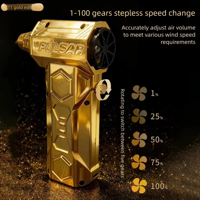 X11Pro MAX Turbojet مروحة فرش السيارات 600000 دورة في الدقيقة عالية السرعة التبريد التهوية 75 متر/الثانية الرياح 10000 مللي أمبير كفاءة تبديد الحرارة