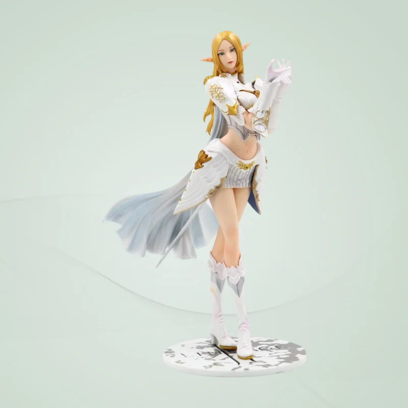 

Lineage Ii Anime Figure White Elf Female Mage One Seventh Scale Pvc Model Game Peripheral Collectible Statue For Desktop Display