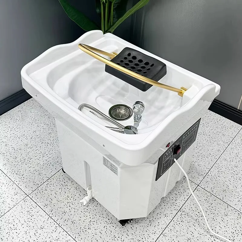 

Portable Salon Head Spa Equipment Mobile Hair Washing Portable Massage Shampoo Bed Basin