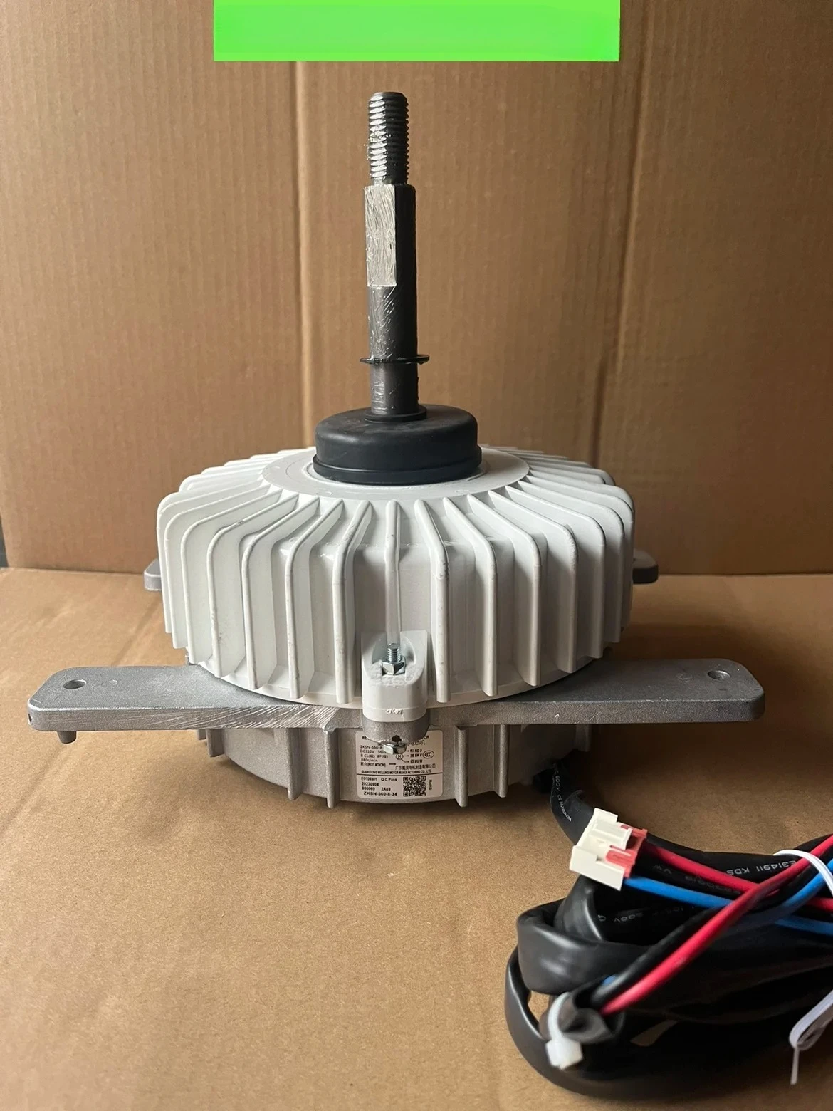 With D-C motor ZKSN-560-8-34 three wires