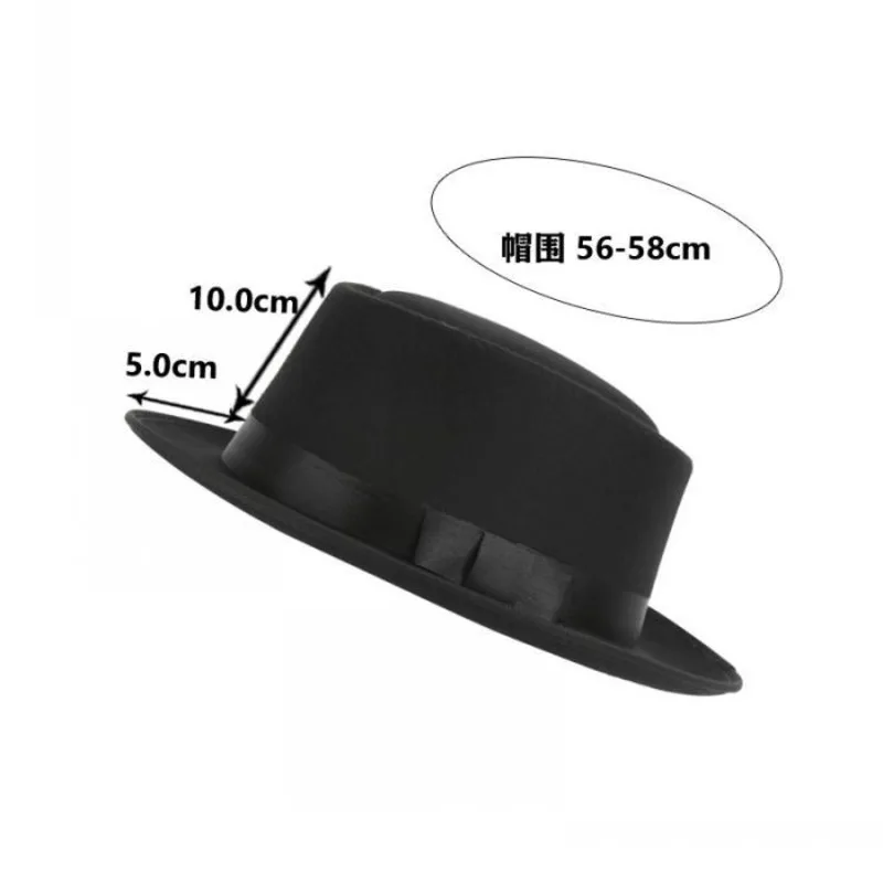 Oppenheimes Hat Movie Fedora Hat Cillian Murphy Same Style Cap Disguise Adult Men Cosplay Roleplay Fantasia Outfit Halloween