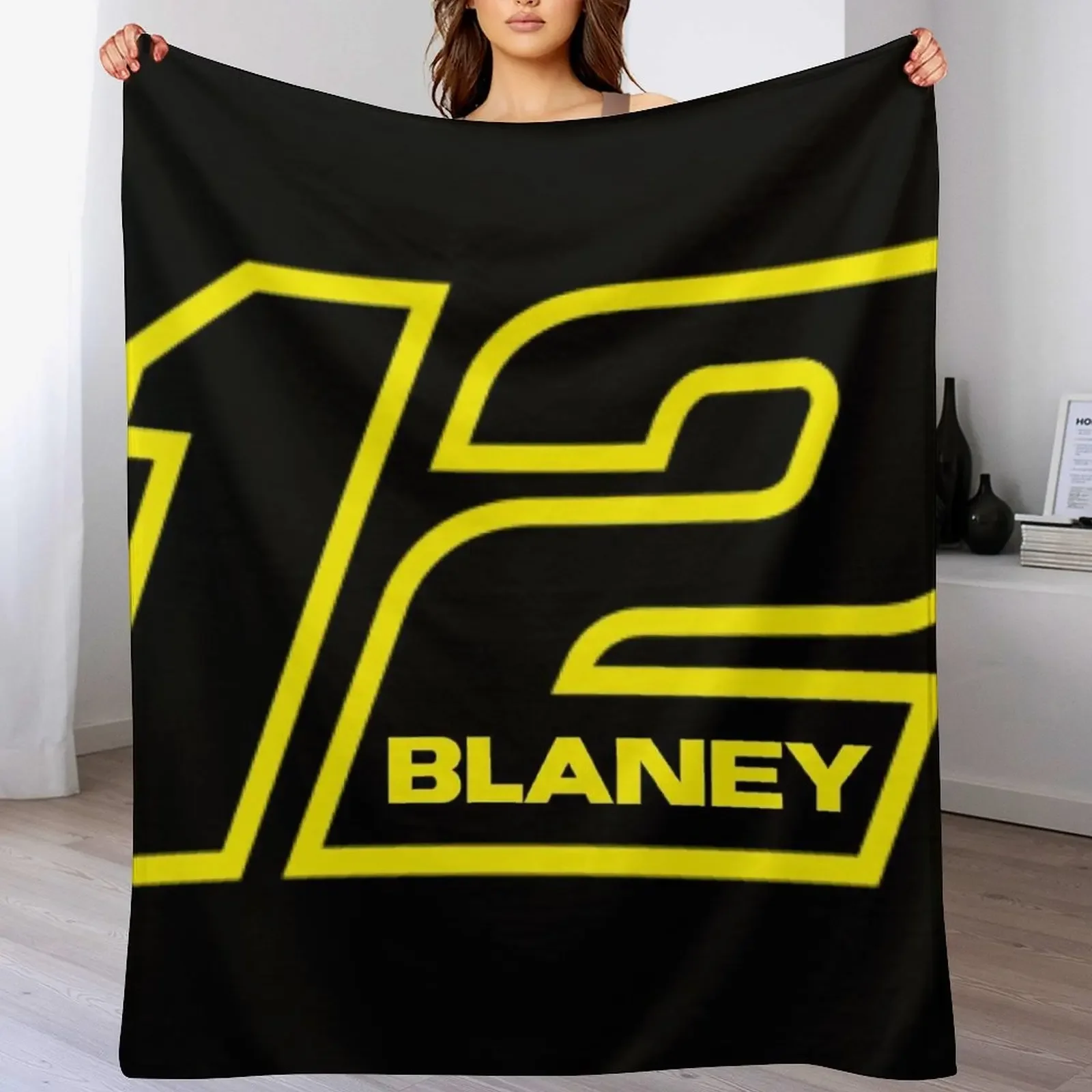 

Ryan Blaney 12 Throw Blanket Decoratives Luxury Throw Thins Moving Blankets