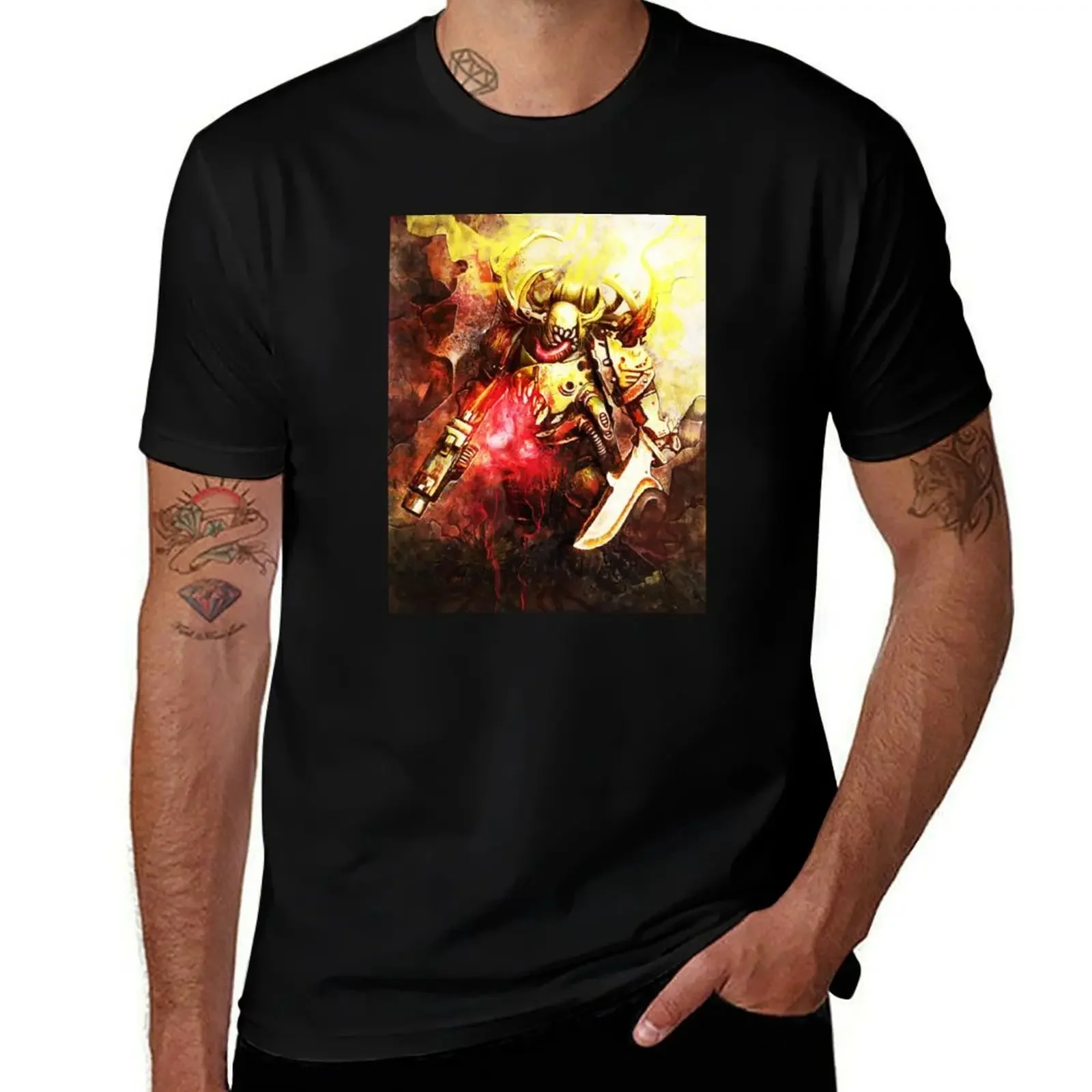 

Deathguard40k T-Shirt funny shirt cotton summer shirt gifts for boyfriend basketball graphic tees luxury clothes men