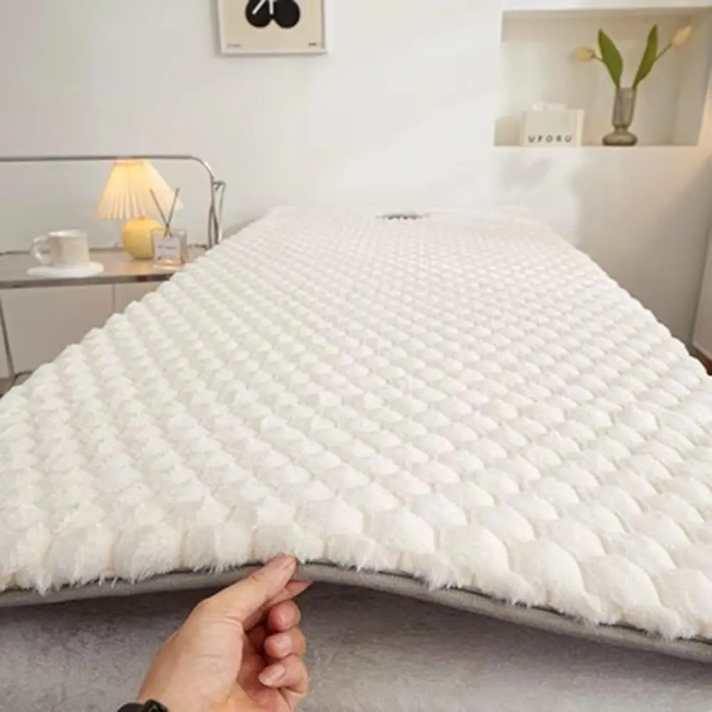 

Massage Table Bed Cover with Face Hole and Elastic Bands, Anti-Slip, Breathable (Size: 90x190cm, Color: Cream)