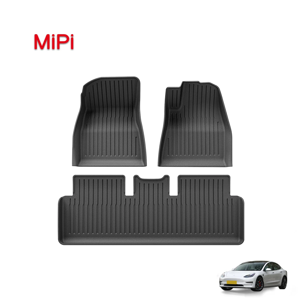 New Process Injection Molding Car Floor Mat For Tesla MODEL 3 2019-2024 Car Frunk Mats Car Mat Auto Interior Accessories