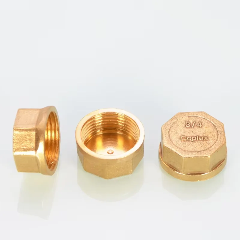 

1Pcs Brass Pipe End Cap Plug Fitting Coupler Connector Adapter 1/2" 3/4" 1" BSP Male Thread Hex Head End Plug