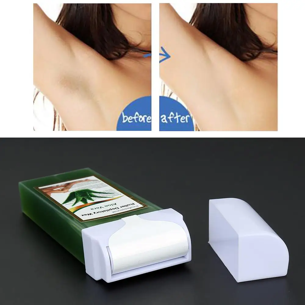 150g Depilatory Wax Cartridge Hair Removal Cream Aloe Smell Waxing Roll Hair Removal Cream for Women Men Skin Care TSLM1