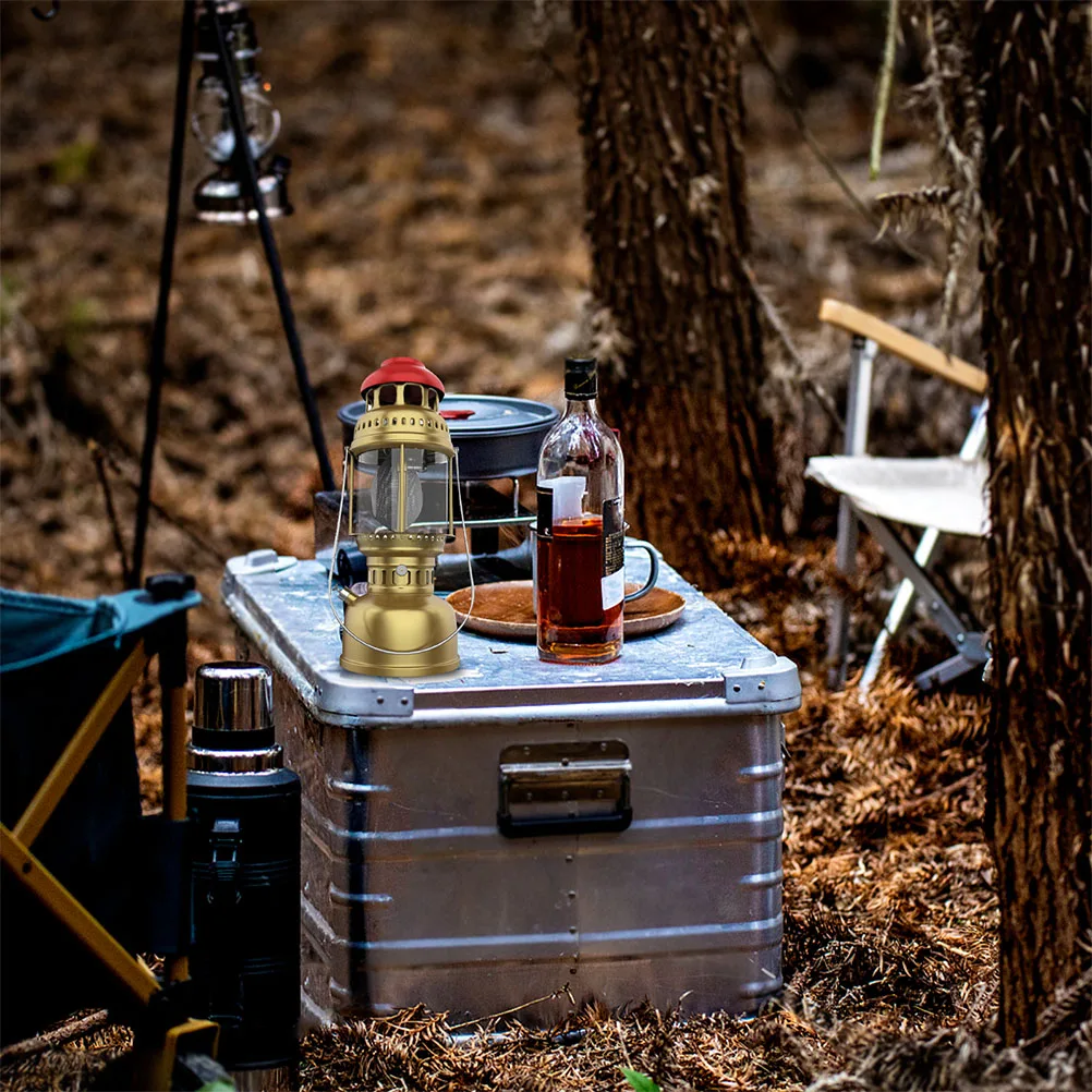 

2Pcs Clear Glass Oil Lamp Chimney Replacement Small Transparent Lamp Cover Outdoor Camping Shade Glass Lampshade