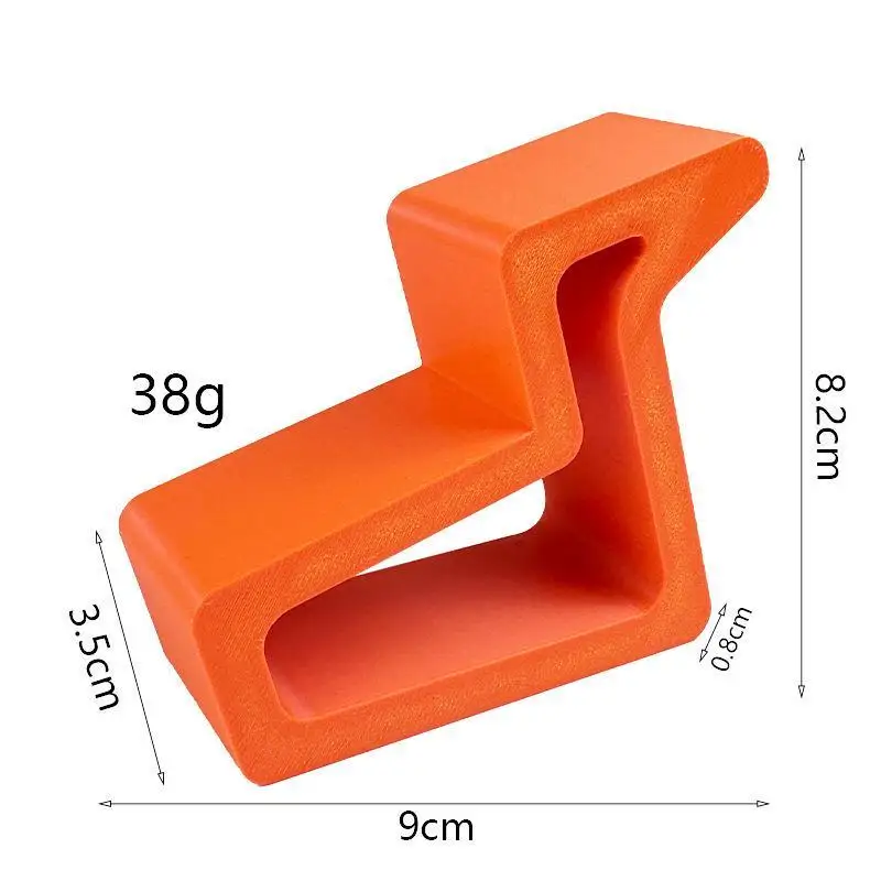1/2/4pcs Window Stoppers Anti-Collision Door Clamps Sturdy Plastic Track Clip Fixer Balcony Isolators Indoor Ventilation Tools▪