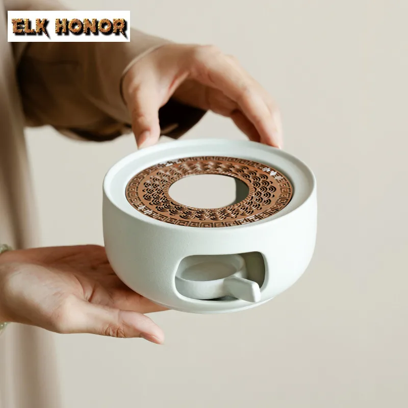 Tea Warmer Holder Candle Warmer Candle Heater Stove Household Kettle Stand Baked Milk Jar Carbon Furnace Tableware Accessories