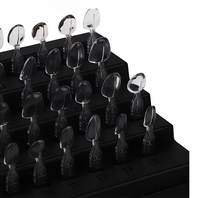 Dental Veneer Mould Kit 32pcs/Set Composite Resin Mold Light Cure Autoclave Anterior Front Teeth Mould Teeth Whitening Tools