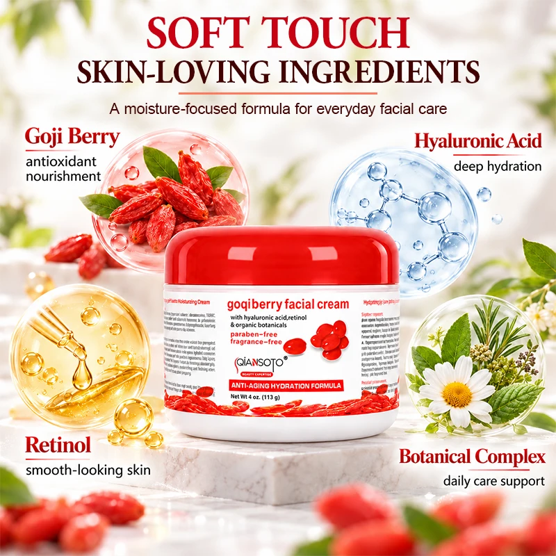 Wolfberry Face Creams 100ml Essence Moisturizing Goqi Berry Nourishing Skincare Chinese Matrimony Vine Shin Care Cosmetic