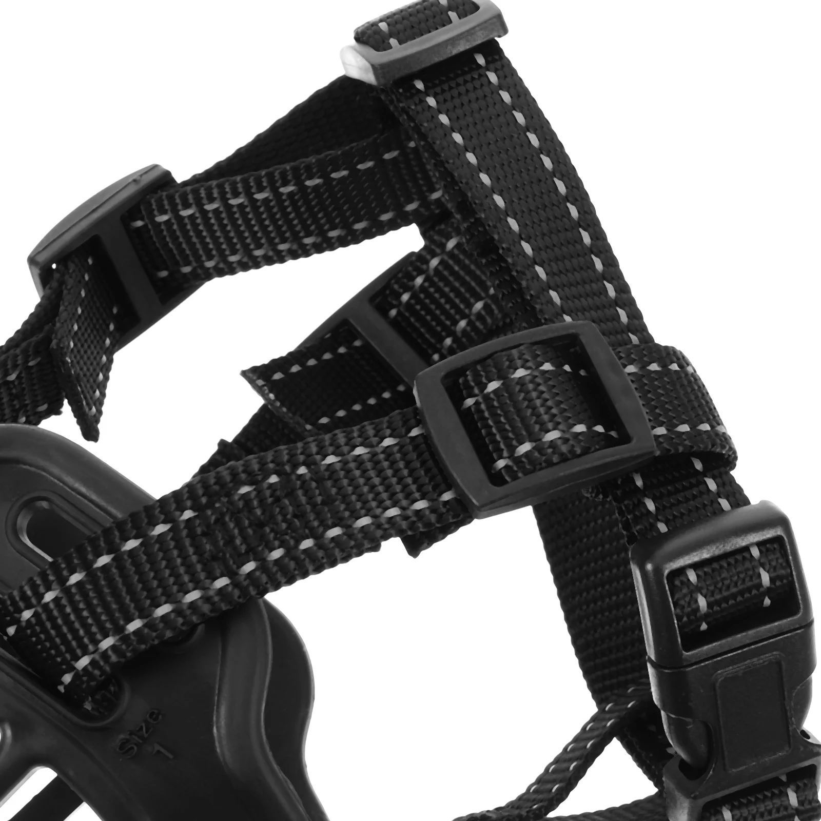 

Dog Muzzle Breathable Adjustable Small Puppy Muzzle Protective Dog Mouth Cover Anti-Bite Mask for Outdoor Anti-Barking Mask