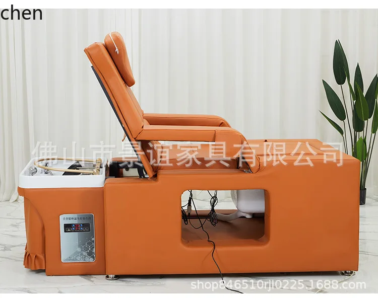 Shampoo Bed Constant Temperature Water Circulation Steaming Beauty Salon Hair Care Salon Barber Shop Special Shampoo Bed