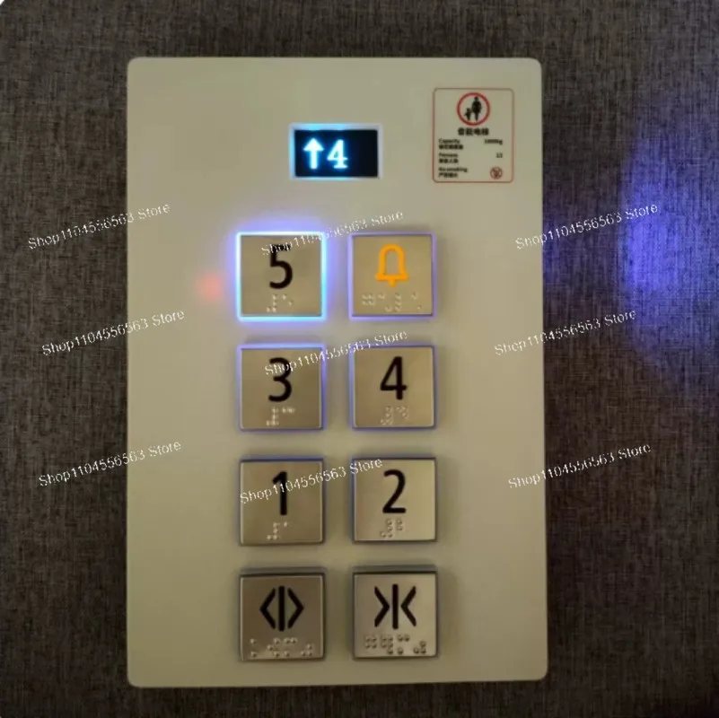 Elevator Button Panel Toy – DIY Simulation Call Board & Car Panel for Handmade Elevator Model, Educational Toy