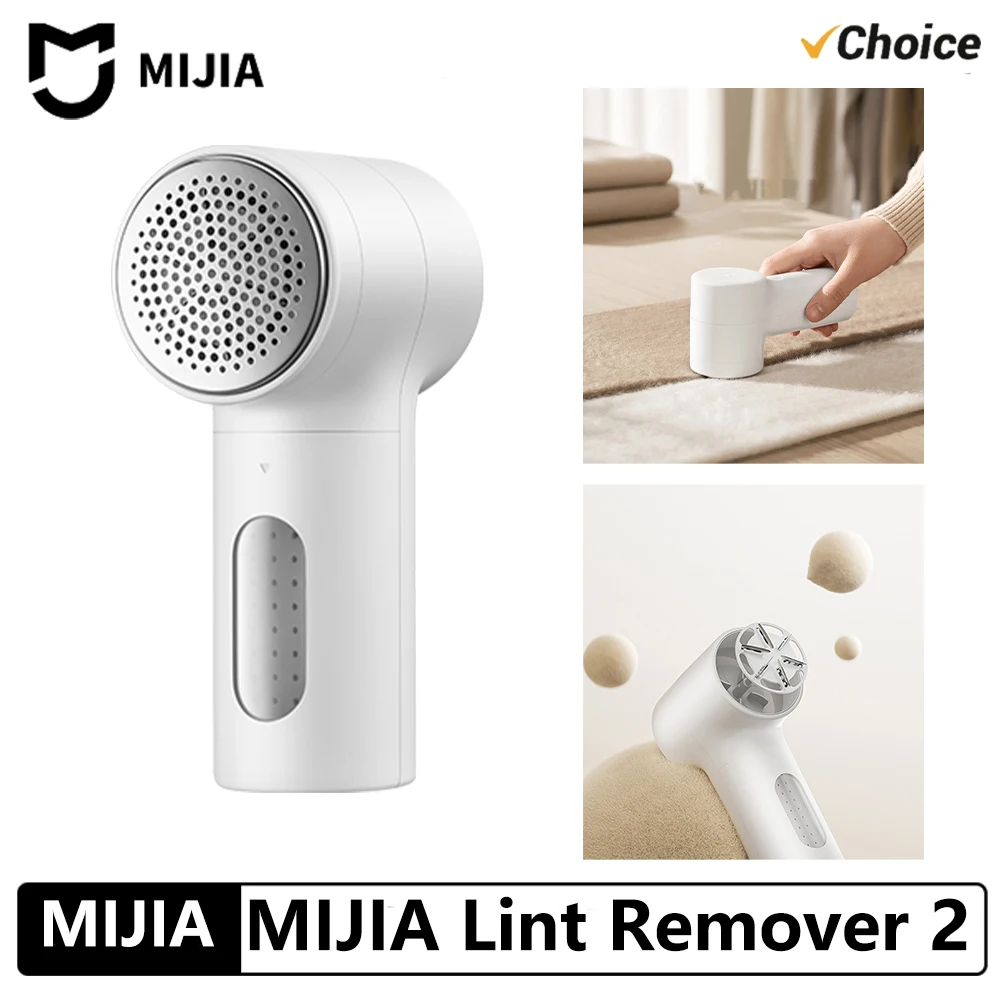 

Новый MIJIA Lint Remover 2 (2025) — перезаряжаемая машинка для удаления катышков и ворса с одежды, свитеров (Китай)