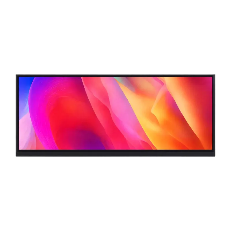 Waveshar12.3inch Capacitive Touch Display,1920x720,178°Wide Viewing Angle,IPS Panel,HDMI/Type-C Display Interface,10-Point Touch