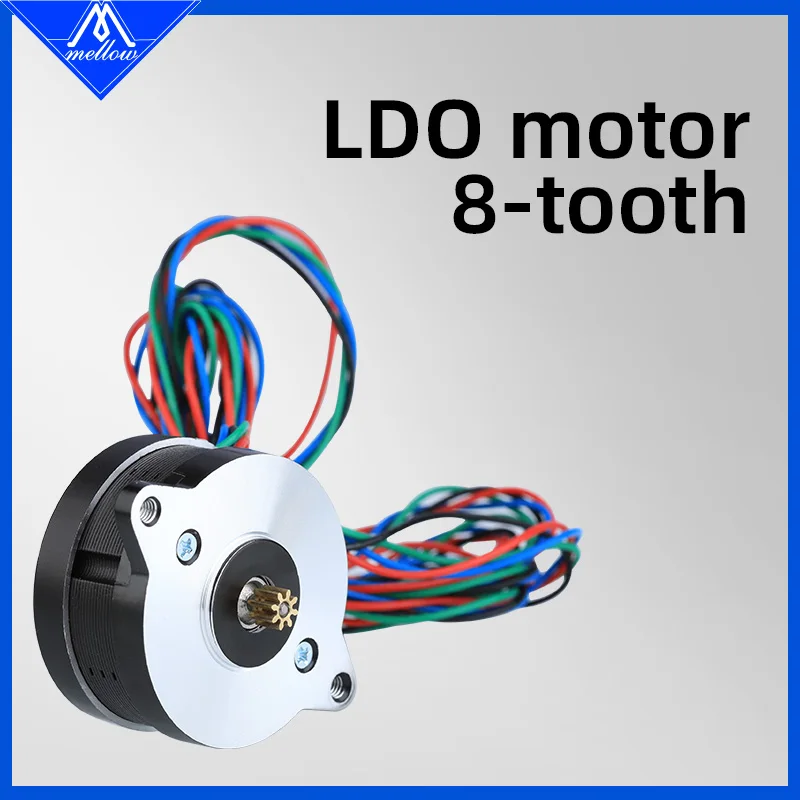 Mellow  36MM 8T LDO-36STH17-0354AHG / 36STH20-1004AHG NEMA14 Motor For Voron VzboT Sherpa Mini/Micro/ Vz-Hextrudort-Low Extruder