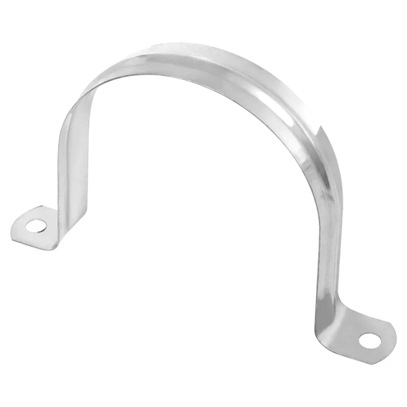 

ABLN-3Inch Rigid Pipe Strap Clamp,40 Pack Strap-U Bracket Tube Clip,Heavy Duty Stainless Steel Fastener Holder Two Hole Strap
