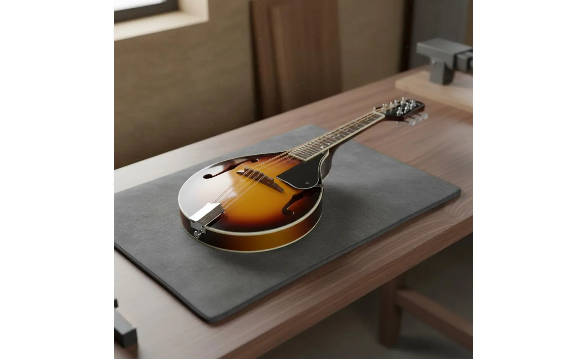 8-String Mandolin Hand-Friendly Shape Two-Tone Gradient Mandolin