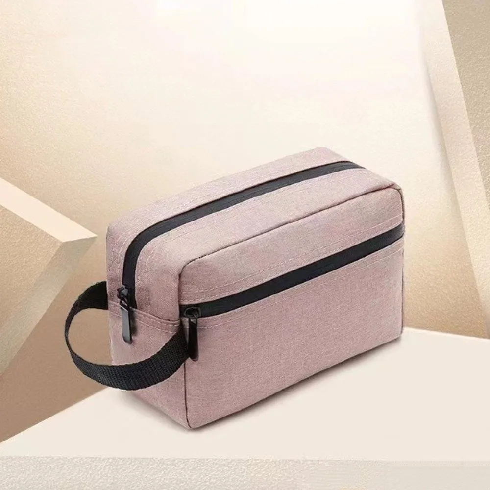 

Waterproof Travel Storage Bag Cosmetic Storage Oxford Men Wash Bag Zippered Mini Pouch Women Makeup Bag Skincare