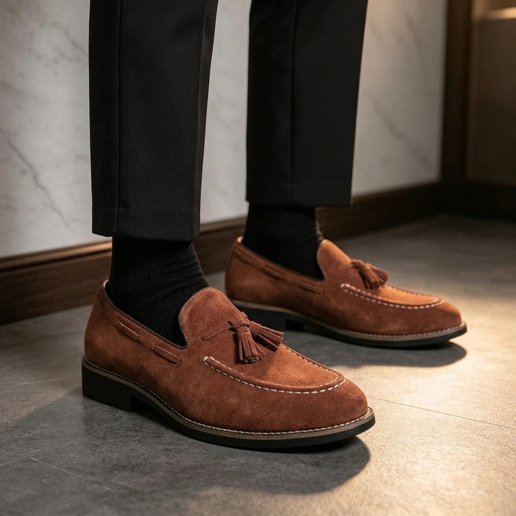 Mocassini Uomo Eleganti in Pel - Men Shoes Official recensione e prezzo