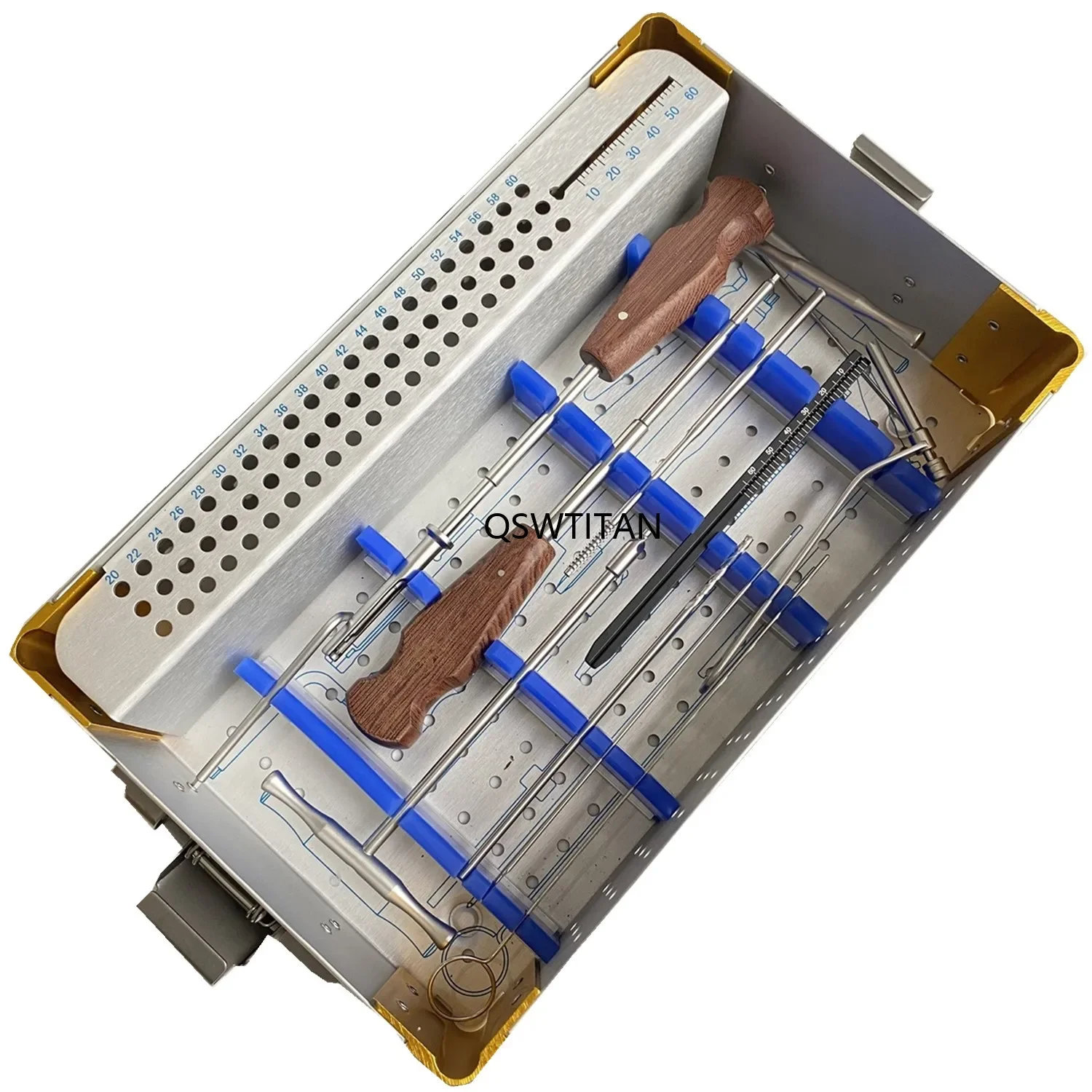 Orthopedic 4.5mm 6.5mm 7.3mm Cannulated Screw Instrument Kit  trauma surgery Veterinary Orthopedic instrument set
