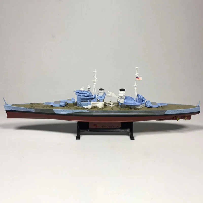 

Diecast British battleship Militarized Combat Alloys & Plastics Model 1:1000 Scale Toy Gift Collection Simulation Display