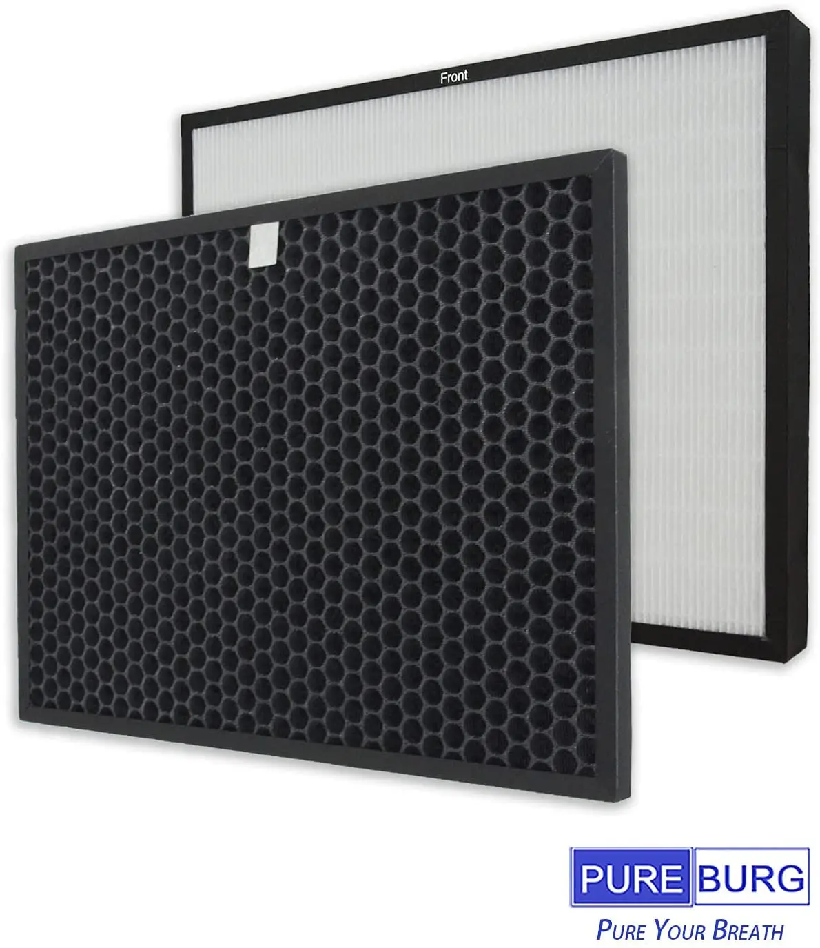 Fit for PUREBURG Replacement HEPA Filter Kit Compatible with RabbitAir BIOGS CLASSIC SPA-421A SPA-582A