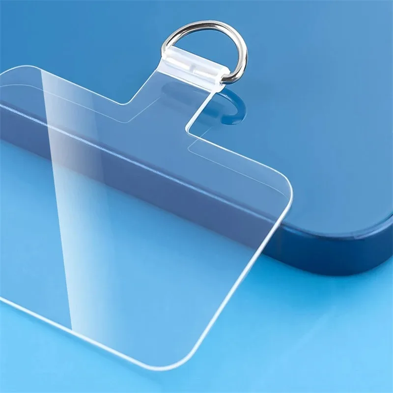 Universal 10pcs/5pcs Phone Anti-lost Lanyard Card  Detachable Phone Charm Strap  Hanging Cord Strap Patch Cell Phone Accessories