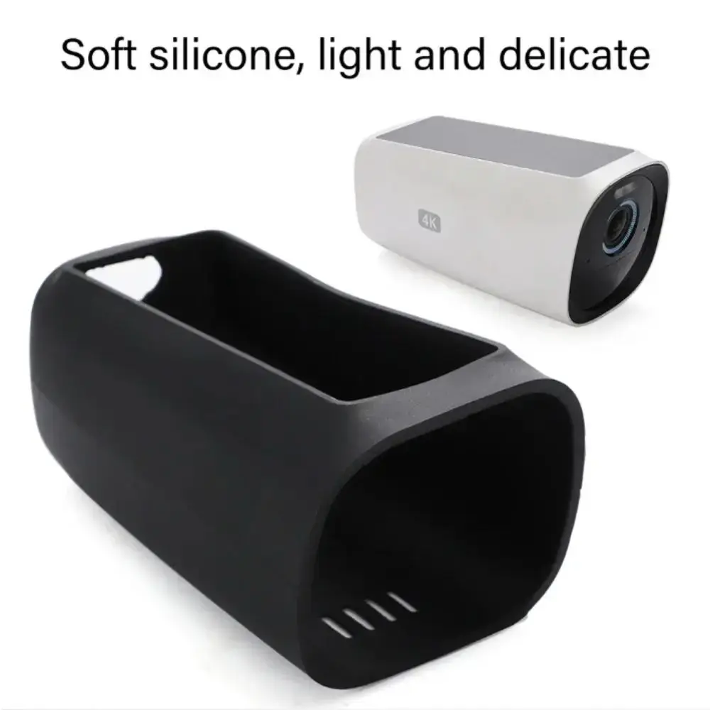 Full Surround Wrap Silicone Camera Cover Precise Cutout Design Full Wrap Skin Case for Eufy Security eufyCam 3