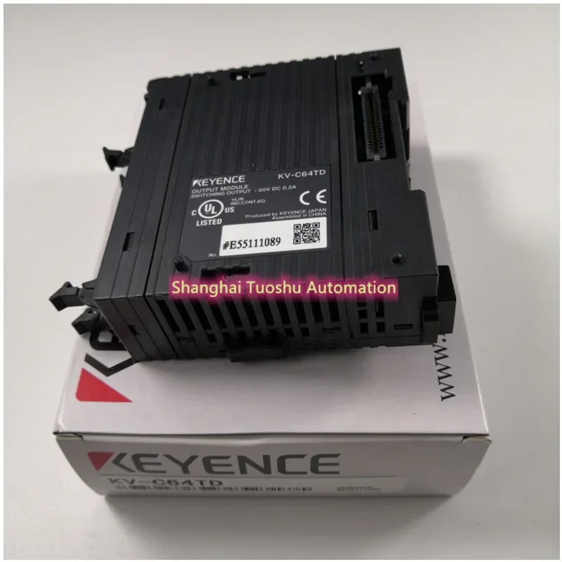 Keyence KV-C64TD PLC 64-punts connector MOSFET (gootsteen) met overstroombeveiliging
