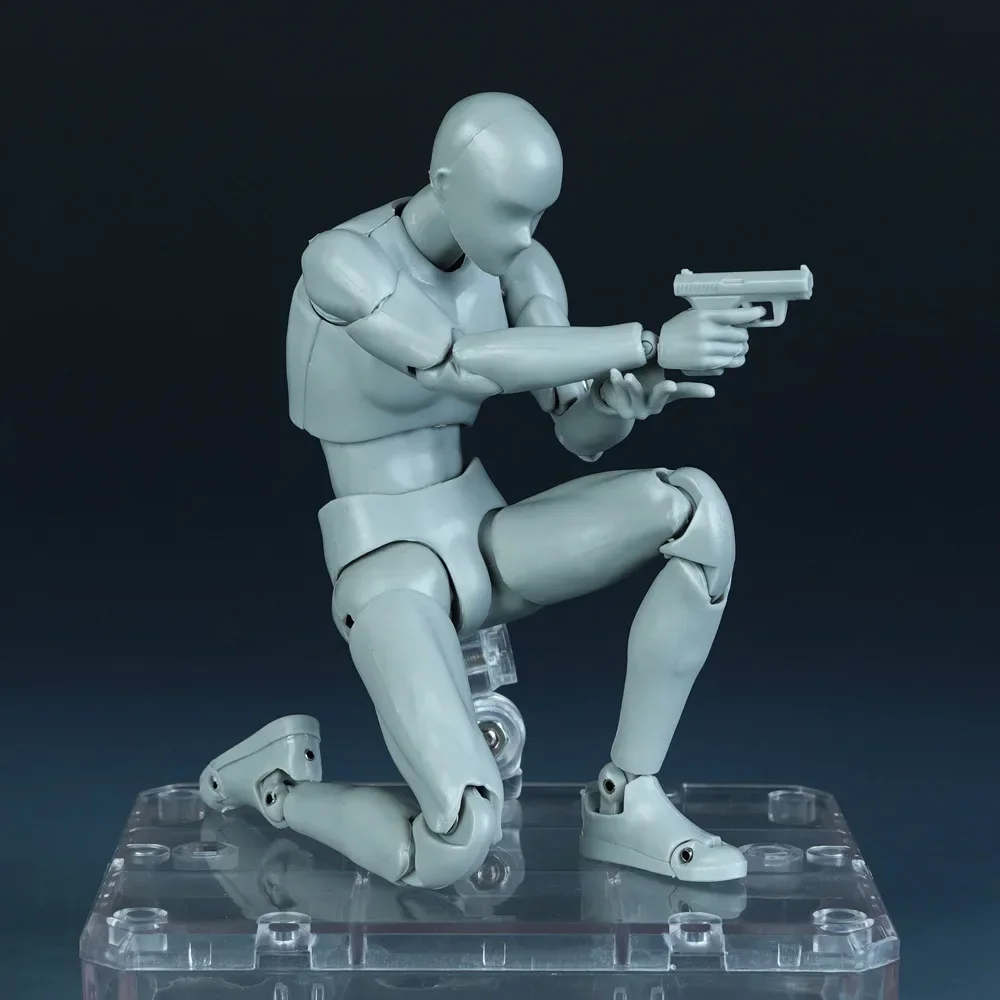 Skizze Zeichnen Männlicher Weiblicher Beweglicher Körper Kun Body Chan Gelenkschmerzen Anime Figur SHF Actionfigur Spielzeugmodell Zeichenpuppe – Detail 4