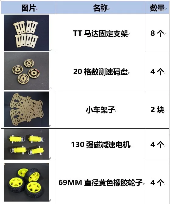 Picture 4: 4WD Smart Robot Car Chassis Kit - All-Terrain Tracked/Omni Wheel Base for Line Following & Obstacle Avoidance-Arduino/Raspberry
