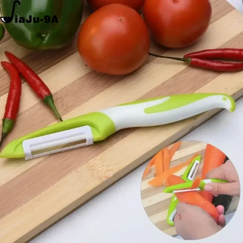 High Quality Peeler Kitchen Vegetable Peeler Ergonomic Ceramic Peeler Sharp Blade Food Grade Multi-functional Kitchen Gadget