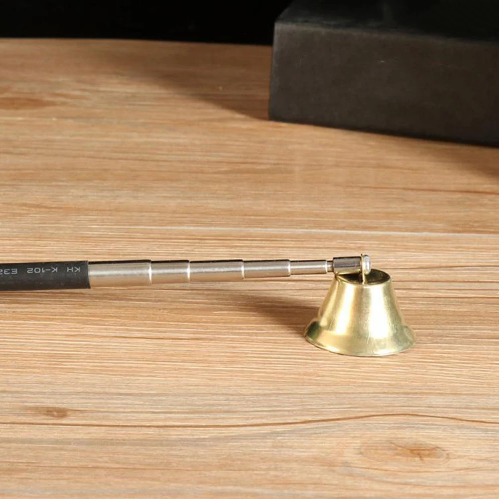 

Flexible Snuffer 17-68Cm Extendable Alloy Handle for Scented Aromatherapy Candles Flexible Snuffer