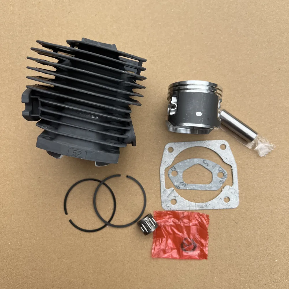 Kit de juntas de anillo de pistón de cilindro de material de grafito, 45mm para motosierra China 52 5200 52cc ZENOAH G5200