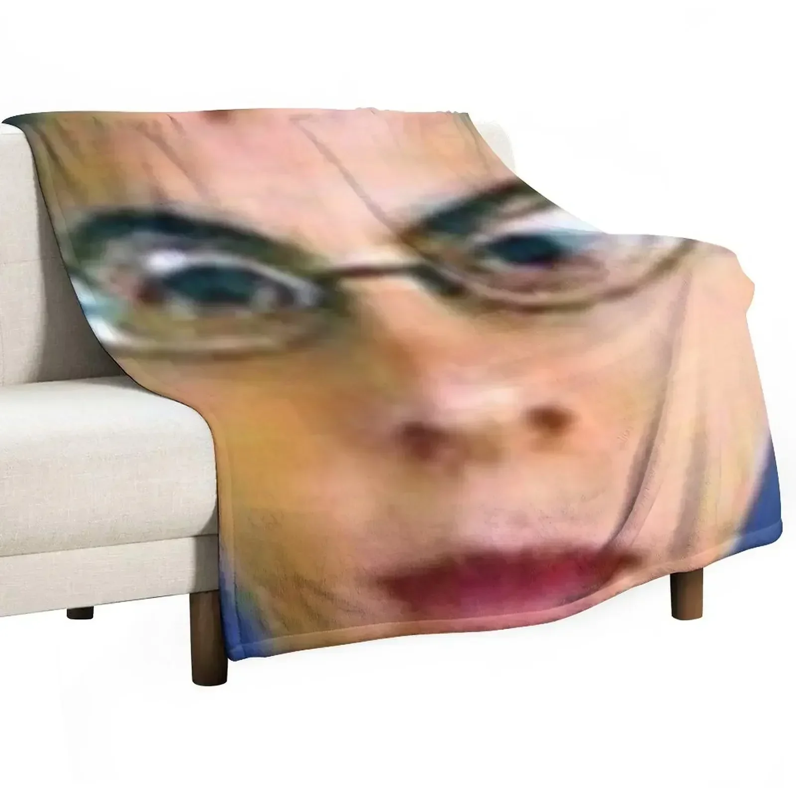 mclovin face mclovin all mclovin very good products Throw Blanket Bed linens Plush Blankets