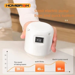 Compressed Bag Electric Pump Travel Vacuum Bag Mini Vacuum Sealer Machine for Quilt Clothes pillow Storage Bags