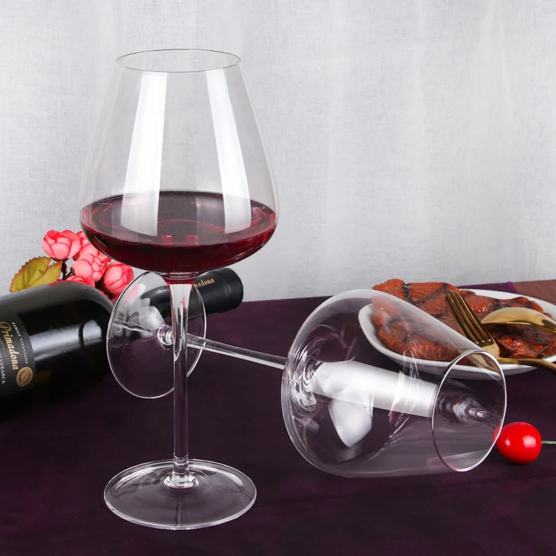 

Red Wine Glass Goblet Household Transparent Lead Free Crystal Glass Cup Brandy Bar Personality Wine Glass Big Belly Cup 400ML